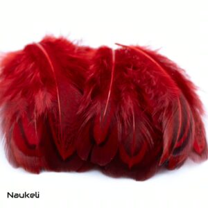 Ringneck Shoulder Feathers - Fluid Red