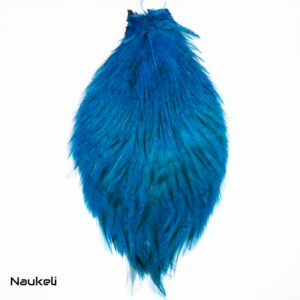 Rooster Cape - Badger Silver Doctor Blue