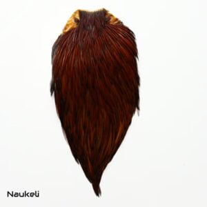Indian Rooster Cape - Natural Brown