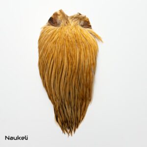 Indian Rooster Cape - Natural Golden Badger