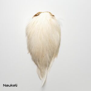 Indian Rooster Cape - Natural White
