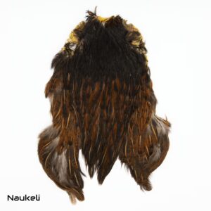 Indian Hen Cape - Natural Black & Brown