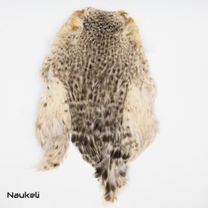 Indian Hen Cape - Natural Black & White