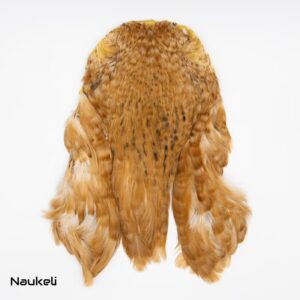 Indian Hen Cape - Natural Light Brown