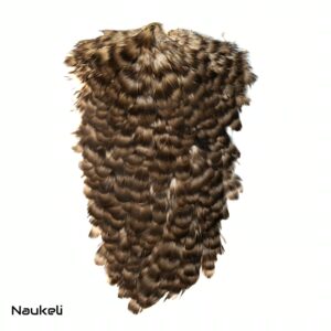 Indian Hen Saddle - Natural Grizzly