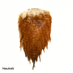 Indian Rooster Saddle - Natural Barred Ginger