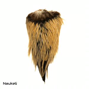 Indian Rooster Saddle - Natural Badger