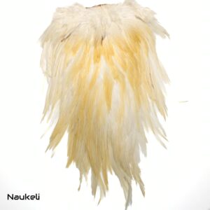 Indian Rooster Saddle - Natural Creme