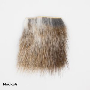 Muskrat - Natural Brown & White