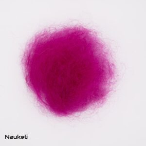 Angora Goat Dubbing - Deep Magenta