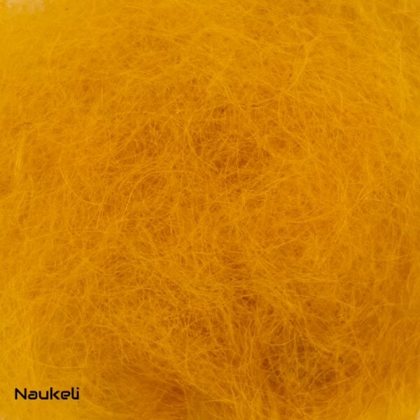 Yellow Angora Angora Goat Dubbing - Golden Yellow