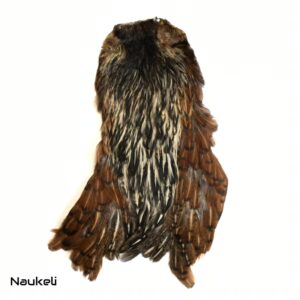 Indian Hen Cape Max  - Natural Black & White Speckled