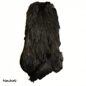 Indian Hen Cape Max - Natural Black
