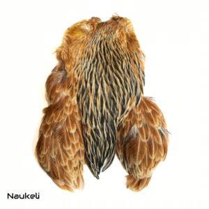 Indian Hen Cape - Natural Golden Badger