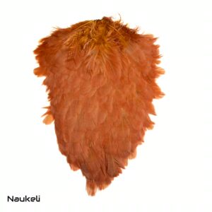 Hen Saddle - Rust Brown