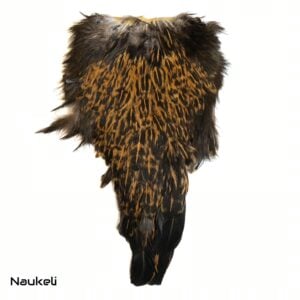 Indian Hen Saddle - Natural Brown Badger