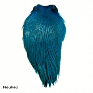 Rooster Cape - Badger Silver Doctor Blue