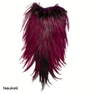 Rooster Badger Saddle - Dark Purple